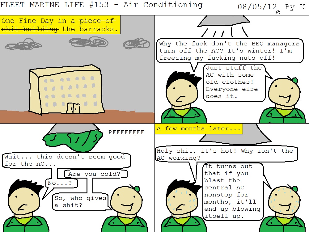 Fleet Marine Life #153 - Air Conditioning Fleet Marine Life #153 - Air Conditioning