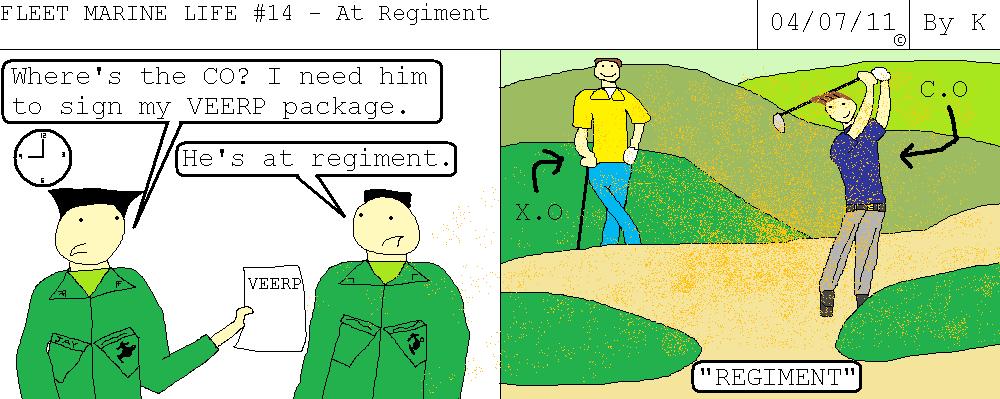 Fleet Marine Life #14 - At Regiment