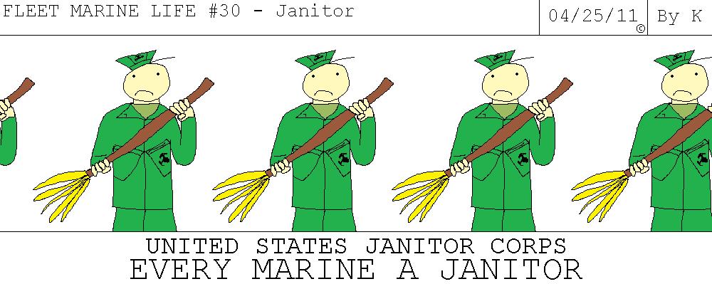 Fleet Marine Life #30 - Janitor